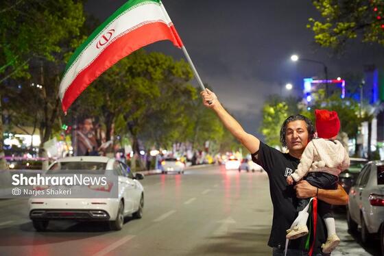 گزارش تصویری | پنجاه‌وسومین موج حضور حماسی مردم در خیابان‌های مشهد