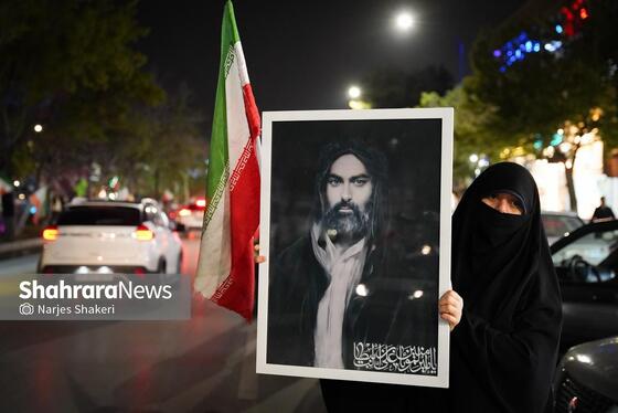 گزارش تصویری | پنجاه‌وسومین موج حضور حماسی مردم در خیابان‌های مشهد