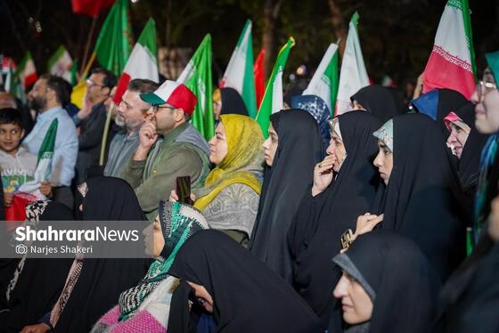 گزارش تصویری | پنجاه‌وسومین موج حضور حماسی مردم در خیابان‌های مشهد