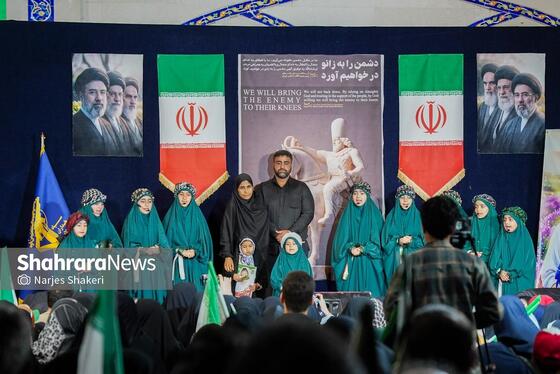 گزارش تصویری | پنجاه‌وسومین موج حضور حماسی مردم در خیابان‌های مشهد