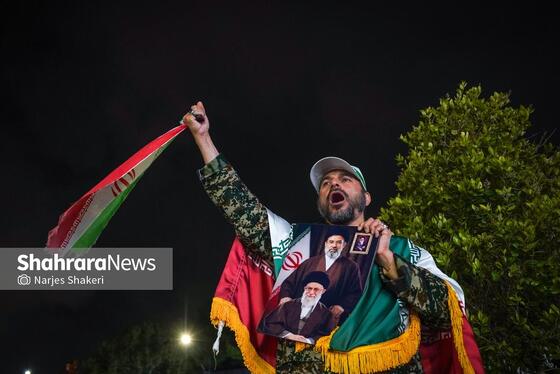 گزارش تصویری | پنجاه‌وسومین موج حضور حماسی مردم در خیابان‌های مشهد