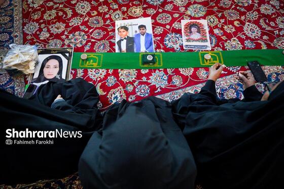 گزارش تصویری | حضور خانواده شهدای مدرسه «شجره طیبه» میناب در باغ خاتون مشهد