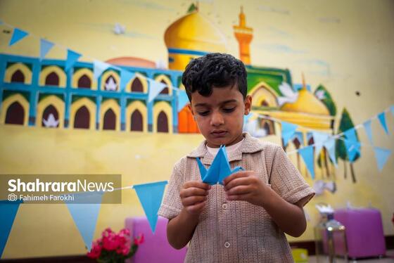 گزارش تصویری | حضور خانواده شهدای مدرسه «شجره طیبه» میناب در باغ خاتون مشهد