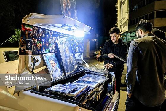 گزارش تصویری | پنجاه‌و‌پنجمین شب حضور حماسی مردم در خیابان‌های مشهد