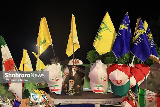 گزارش تصویری | پنجاه‌و‌پنجمین شب حضور حماسی مردم در خیابان‌های مشهد