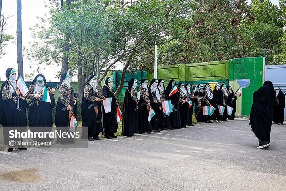 اجتماع بزرگ دختران و نور کرامت در مشهد