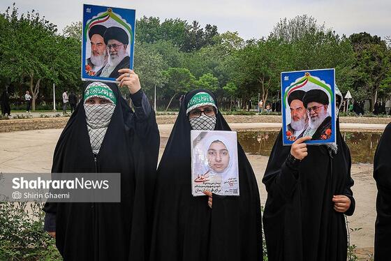 اجتماع بزرگ دختران و نور کرامت در مشهد