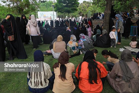 اجتماع بزرگ دختران و نور کرامت در مشهد