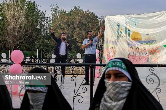 اجتماع بزرگ دختران و نور کرامت در مشهد
