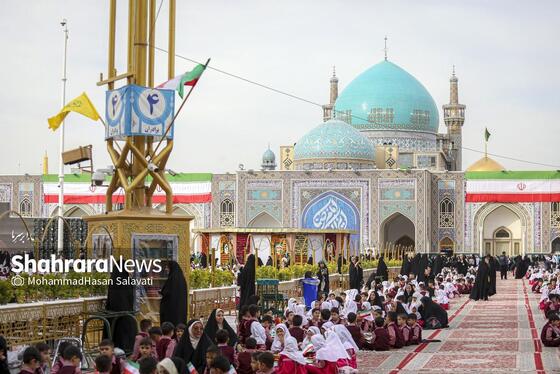 گزارش تصویری | مراسم «فرشتگان مقاومت» یادبود شهدای مظلوم میناب در حرم مطهر امام رضا (ع)