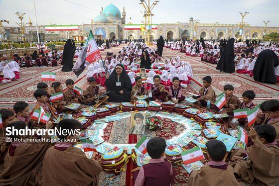 گزارش تصویری | مراسم «فرشتگان مقاومت» یادبود شهدای مظلوم میناب در حرم مطهر امام رضا (ع)