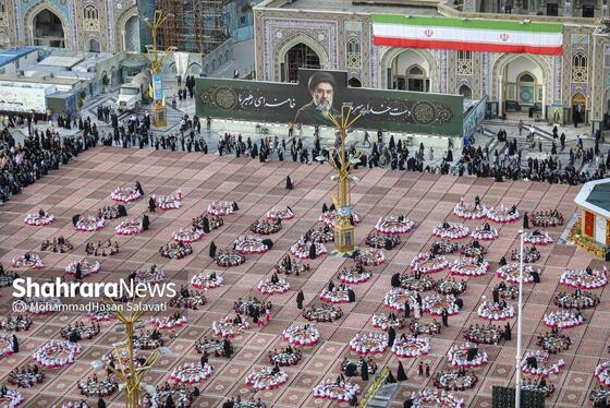 گزارش تصویری | مراسم «فرشتگان مقاومت» یادبود شهدای مظلوم میناب در حرم مطهر امام رضا (ع)