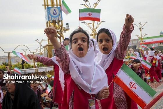 گزارش تصویری | مراسم «فرشتگان مقاومت» یادبود شهدای مظلوم میناب در حرم مطهر امام رضا (ع)