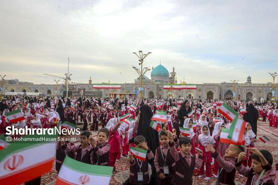 گزارش تصویری | مراسم «فرشتگان مقاومت» یادبود شهدای مظلوم میناب در حرم مطهر امام رضا (ع)