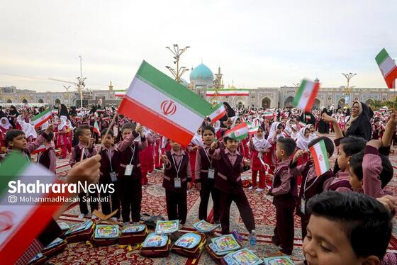 گزارش تصویری | مراسم «فرشتگان مقاومت» یادبود شهدای مظلوم میناب در حرم مطهر امام رضا (ع)
