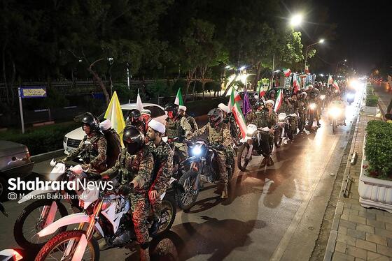 گزارش تصویری | پنجاه‌وششمین شب حضور حماسی مردم مشهد در سنگر خیابان