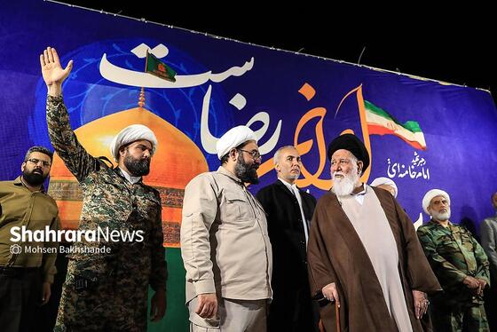 گزارش تصویری | پنجاه‌وششمین شب حضور حماسی مردم مشهد در سنگر خیابان