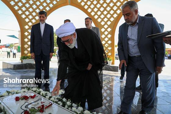 گزارش تصویری | افتتاح پروژه‌های بنیادکرامت و افتتاح فاز جدید زائرشهر رضوی با حضور تولیت آستان قدس رضوی