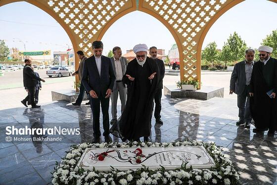 گزارش تصویری | افتتاح پروژه‌های بنیادکرامت و افتتاح فاز جدید زائرشهر رضوی با حضور تولیت آستان قدس رضوی