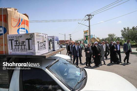 گزارش تصویری | افتتاح پروژه‌های بنیادکرامت و افتتاح فاز جدید زائرشهر رضوی با حضور تولیت آستان قدس رضوی