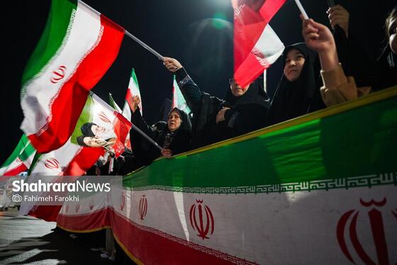 گزارش تصویری | پنجاه‌وهفتمین شب حضور حماسی مردم در خیابان