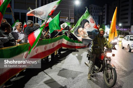 گزارش تصویری | پنجاه‌وهفتمین شب حضور حماسی مردم در خیابان
