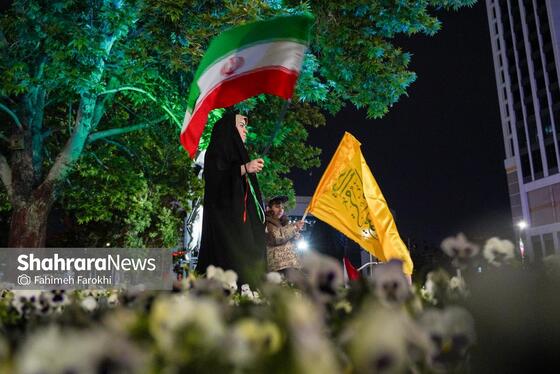گزارش تصویری | پنجاه‌وهفتمین شب حضور حماسی مردم در خیابان