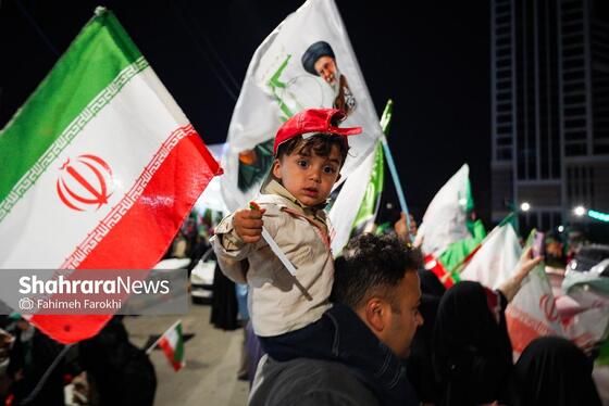 گزارش تصویری | پنجاه‌وهفتمین شب حضور حماسی مردم در خیابان