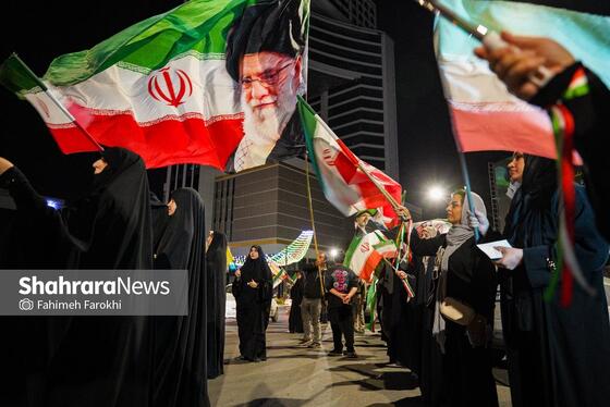 گزارش تصویری | پنجاه‌وهفتمین شب حضور حماسی مردم در خیابان