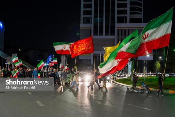 گزارش تصویری | پنجاه‌وهفتمین شب حضور حماسی مردم در خیابان