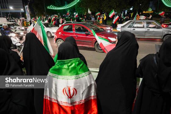 گزارش تصویری | پنجاه‌وهفتمین شب حضور حماسی مردم در خیابان