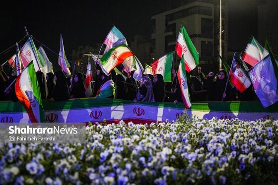 گزارش تصویری | پنجاه‌وهفتمین شب حضور حماسی مردم در خیابان