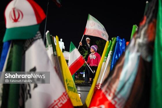 گزارش تصویری | پنجاه‌وهفتمین شب حضور حماسی مردم در خیابان