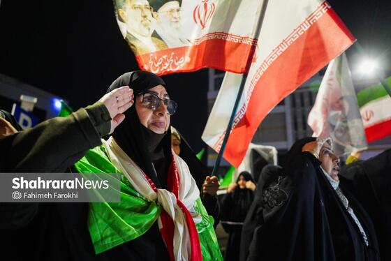 گزارش تصویری | پنجاه‌وهفتمین شب حضور حماسی مردم در خیابان