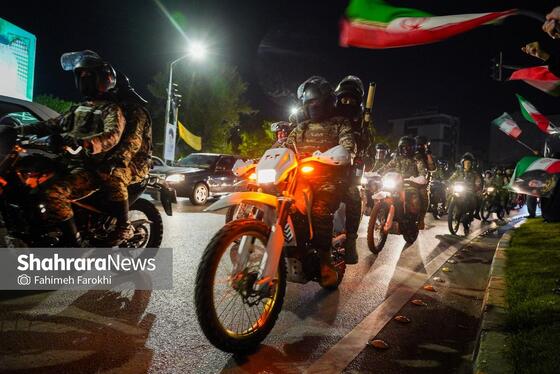 گزارش تصویری | پنجاه‌وهفتمین شب حضور حماسی مردم در خیابان