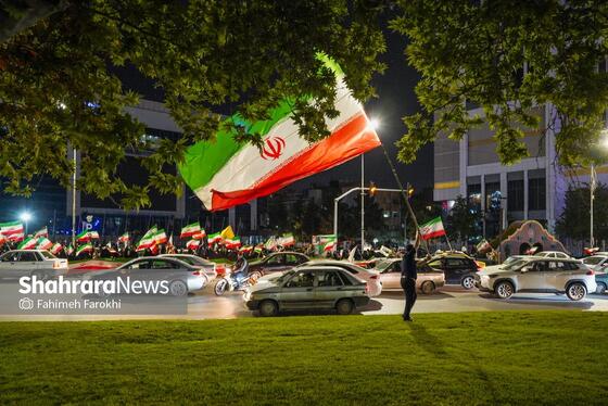 گزارش تصویری | پنجاه‌وهفتمین شب حضور حماسی مردم در خیابان
