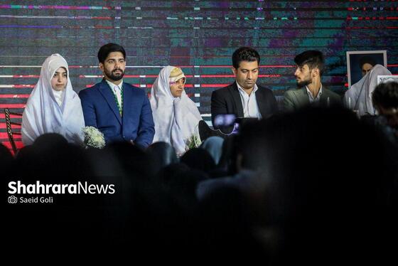 گزارش تصویری | ازدواج به سبک ایرانی در پنجاه و هشتمین شب حماسه و غرور ملی (۷ اردیبهشت ۱۴۰۵)