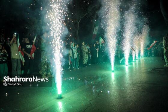 گزارش تصویری | ازدواج به سبک ایرانی در پنجاه و هشتمین شب حماسه و غرور ملی (۷ اردیبهشت ۱۴۰۵)