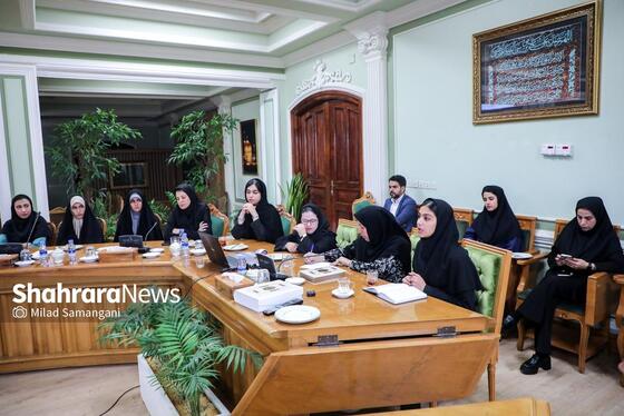گزارش تصویری | چهارمین جلسه کارگروه دختران نوجوان و جوان استان خراسان رضوی