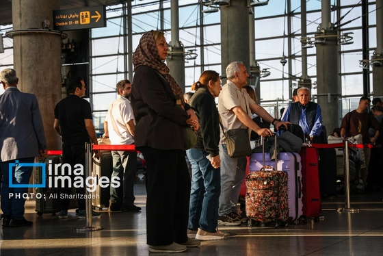 گزارش تصویری | بازگشایی پروازهای خارجی در فرودگاه امام خمینی(ره)