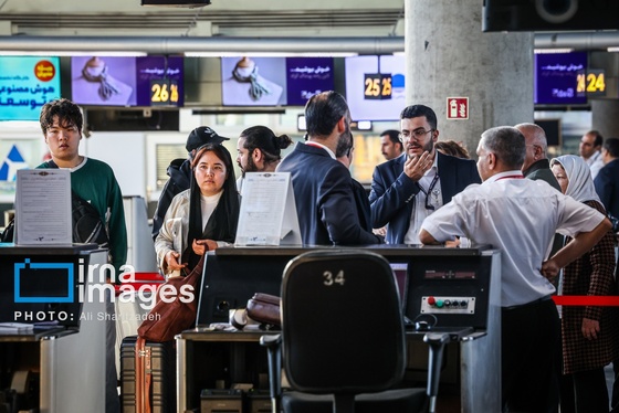 گزارش تصویری | بازگشایی پروازهای خارجی در فرودگاه امام خمینی(ره)