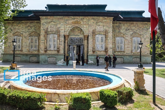 گزارش تصویری | اثر جنگ بر پیشانی کاخ سعدآباد