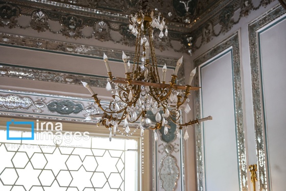 گزارش تصویری | اثر جنگ بر پیشانی کاخ سعدآباد