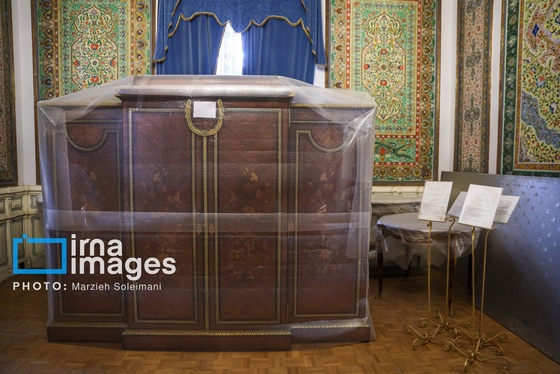 گزارش تصویری | اثر جنگ بر پیشانی کاخ سعدآباد