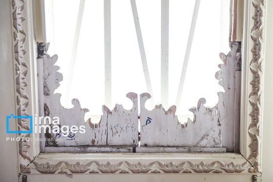 گزارش تصویری | اثر جنگ بر پیشانی کاخ سعدآباد
