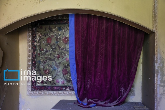 گزارش تصویری | اثر جنگ بر پیشانی کاخ سعدآباد