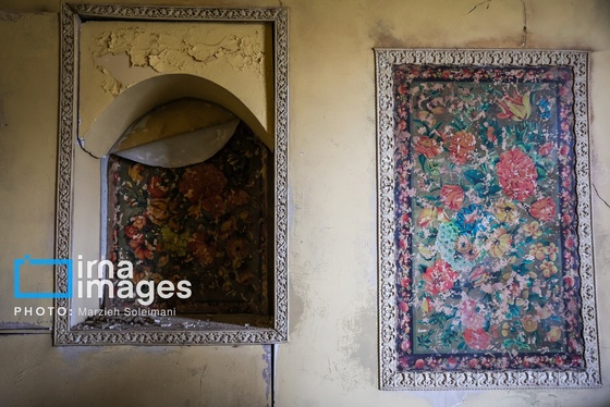 گزارش تصویری | اثر جنگ بر پیشانی کاخ سعدآباد