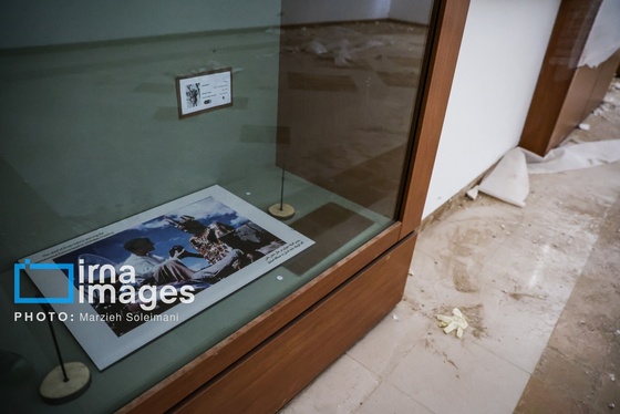 گزارش تصویری | اثر جنگ بر پیشانی کاخ سعدآباد