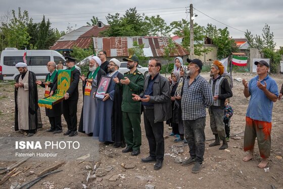 گزارش تصویری | کاروان زیر سایه خورشید - گیلان