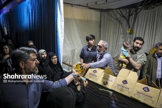 گزارش تصویری | اجتماع بزرگ «لشکریان امام رضا (ع)» در شب میلاد شمس الشموس